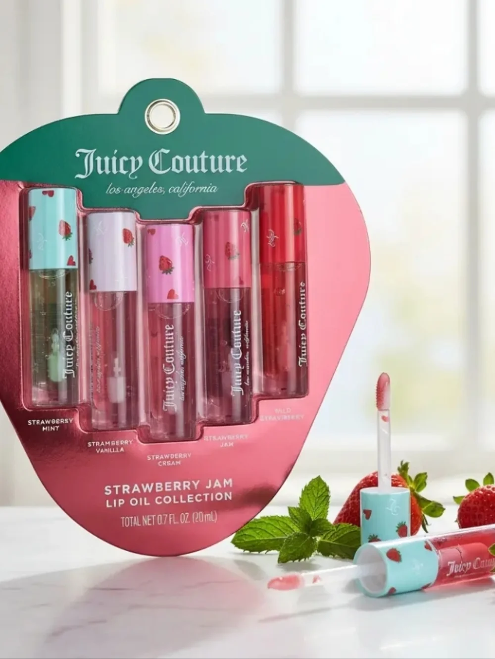 Juicy Couture‎ Strawberry Jam Lip Oil Collection